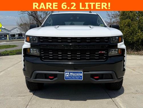 Summit White 2021 Chevrolet Silverado 1500 Custom Trail Boss