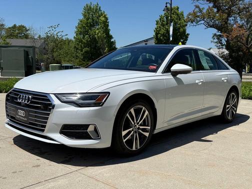 Glacier White Metallic 2023 Audi A6 45 Premium Plus