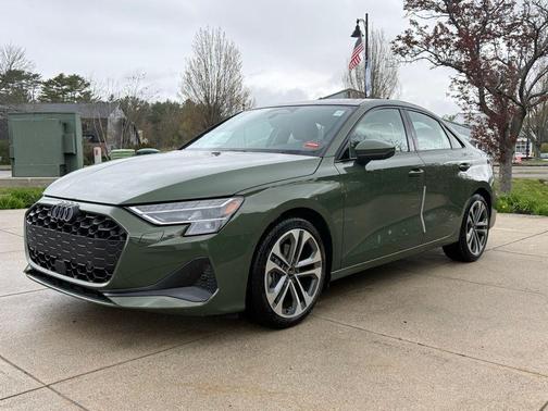 District Green Metallic 2026 Audi A3 Premium