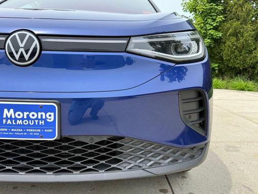 Blue 2022 Volkswagen ID.4 AWD Pro S