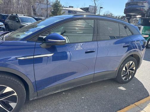 Blue 2022 Volkswagen ID.4 AWD Pro S
