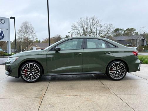 district green metallic 2026 Audi S3 TFSI quattro S tronic