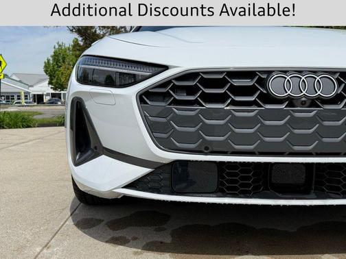 Glacier White Metallic 2025 Audi A5 Premium Plus TFSI quattro S tronic