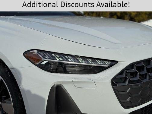 Glacier White Metallic 2025 Audi A5 Premium Plus TFSI quattro S tronic