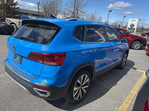 Blue 2023 Volkswagen Taos 1.5T SE