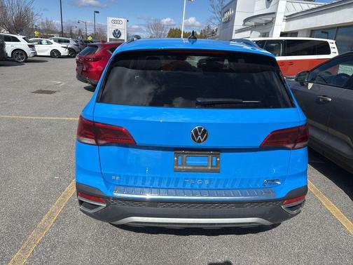 Blue 2023 Volkswagen Taos 1.5T SE