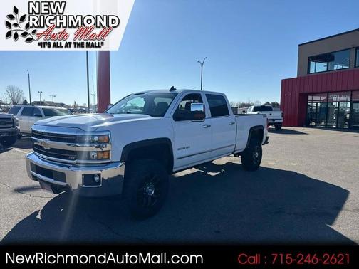 Summit White 2018 Chevrolet Silverado 2500 LTZ