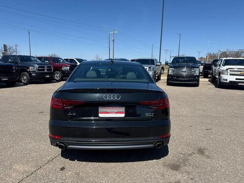 Black 2018 Audi A4 2.0T Premium Plus