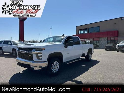 White 2022 Chevrolet Silverado 3500 LT