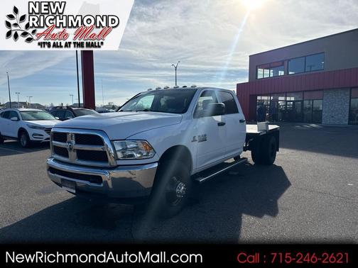 2018 RAM 3500 Tradesman Crew Cab 4x4 8' Box