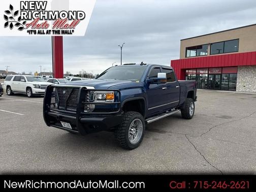 Stone Blue Metallic 2016 GMC Sierra 2500 SLT