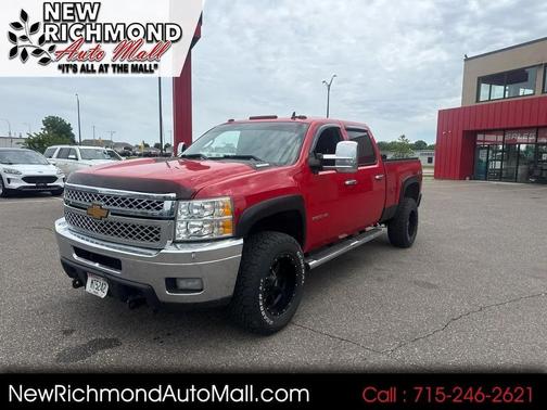Red 2013 Chevrolet Silverado 2500 LT