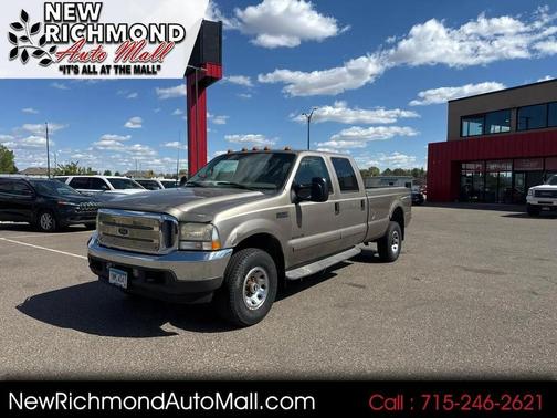 Gold 2002 Ford F-350 Lariat