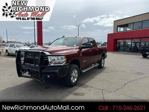 Delmonico Red Pearlcoat 2022 RAM 2500 Big Horn Crew Cab 4x4 6'4' Box