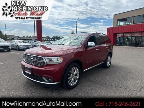 Brilliant Black Crystal Pearlcoat 2014 Dodge Durango Citadel