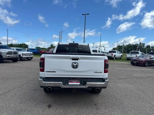 Bright White Clearcoat 2021 RAM 1500 Laramie