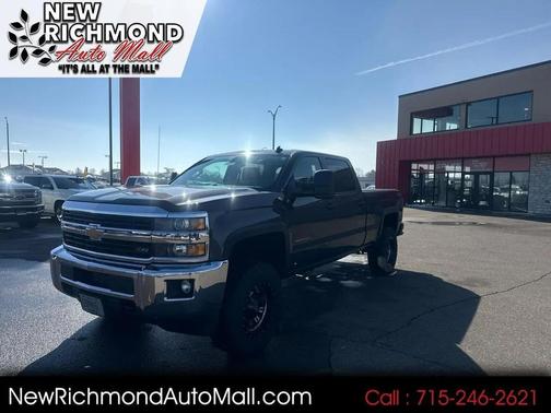 Gray 2015 Chevrolet Silverado 3500 LT