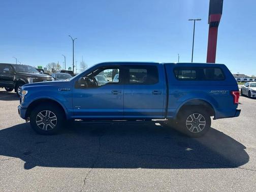 BLUE 2015 Ford F-150 XLT