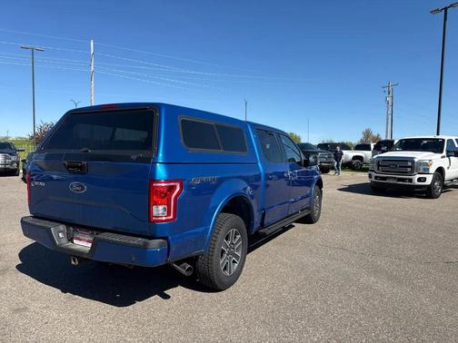 BLUE 2015 Ford F-150 XLT