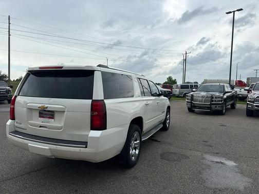 Pearl White 2015 Chevrolet Suburban 1500 LTZ