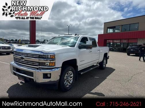 Black 2017 Chevrolet Silverado 2500 LTZ