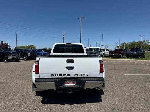 White 2011 Ford F-350 Lariat