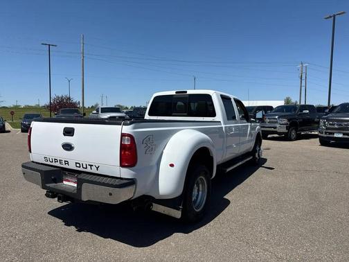 White 2011 Ford F-350 Lariat