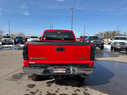 Red 2005 Chevrolet Silverado 2500 LT H/D Crew Cab