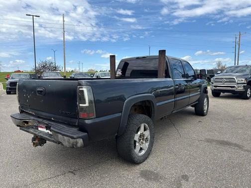 Black 2003 Chevrolet Silverado 2500 LT H/D Crew Cab