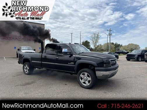 Black 2003 Chevrolet Silverado 2500 LT H/D Crew Cab