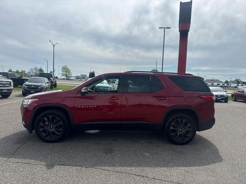 Burgundy 2018 Chevrolet Traverse RS