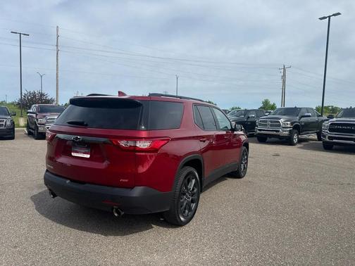 Burgundy 2018 Chevrolet Traverse RS