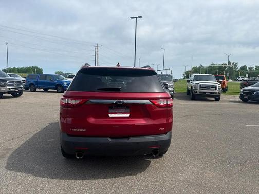 Burgundy 2018 Chevrolet Traverse RS