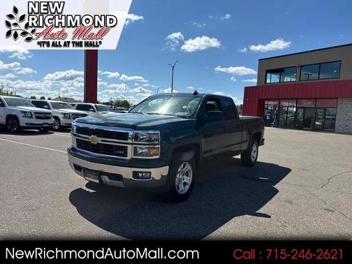 Dark Green 2015 Chevrolet Silverado 1500 2LT