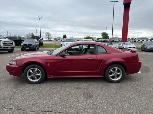 Red 2003 Ford Mustang Base