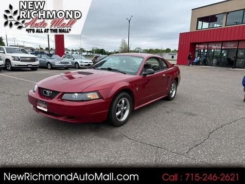 Red 2003 Ford Mustang Base