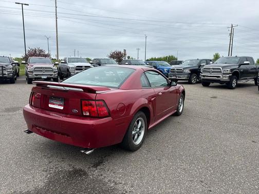 Red 2003 Ford Mustang Base