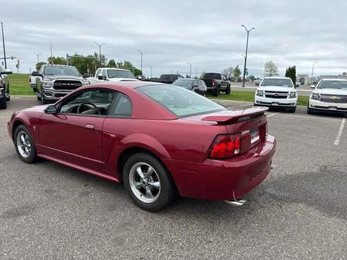 Red 2003 Ford Mustang Base