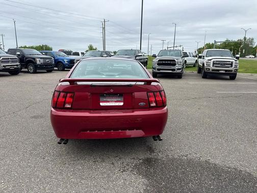 Red 2003 Ford Mustang Base