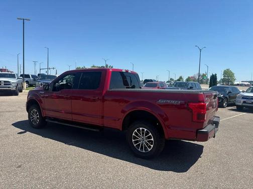 Maroon 2019 Ford F-150 FX4 SuperCrew 5.5-ft. Bed 4WD