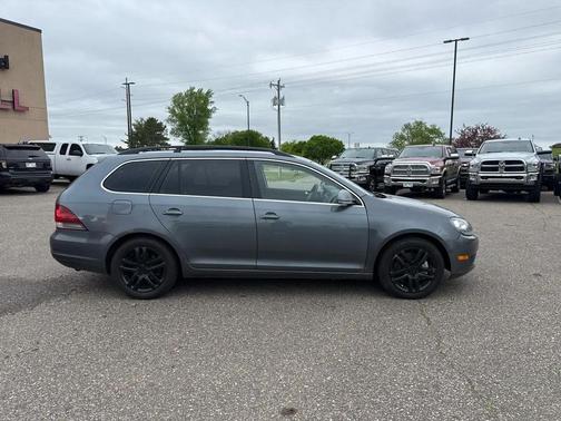Gray 2011 Volkswagen Jetta SportWagen TDI