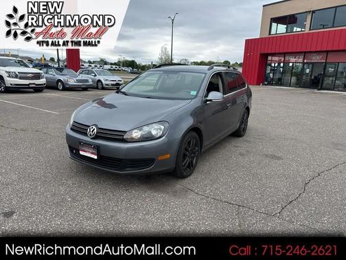 Gray 2011 Volkswagen Jetta SportWagen TDI