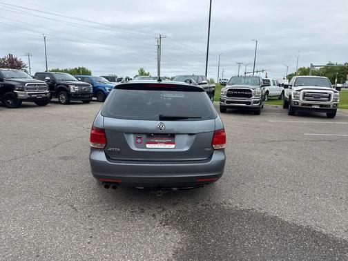 Gray 2011 Volkswagen Jetta SportWagen TDI