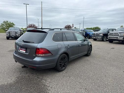 Gray 2011 Volkswagen Jetta SportWagen TDI