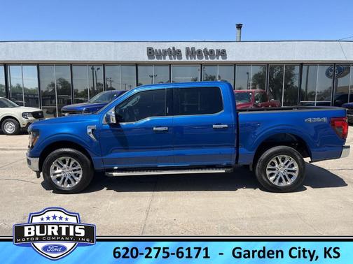 Atlas Blue Metallic 2024 Ford F-150 XLT
