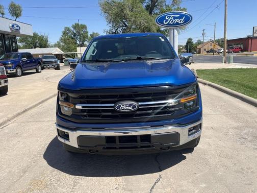 Atlas Blue Metallic 2024 Ford F-150 XLT