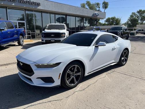 Oxford White 2025 Ford Mustang EcoBoost