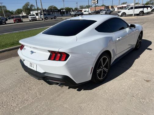 Oxford White 2025 Ford Mustang EcoBoost