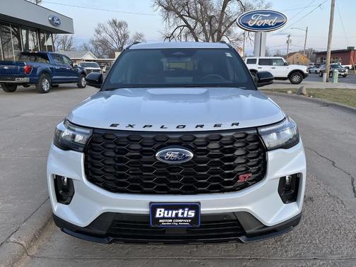 Space White Metallic 2026 Ford Explorer ST