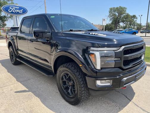 Agate Black Metallic 2024 Ford F-150 Lariat